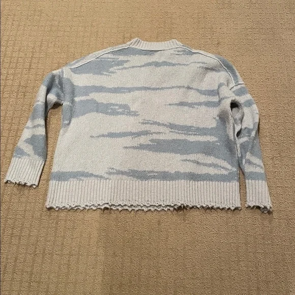 All Saints Tiga V-Neck Sweater in Blue - Picture 5 of 5